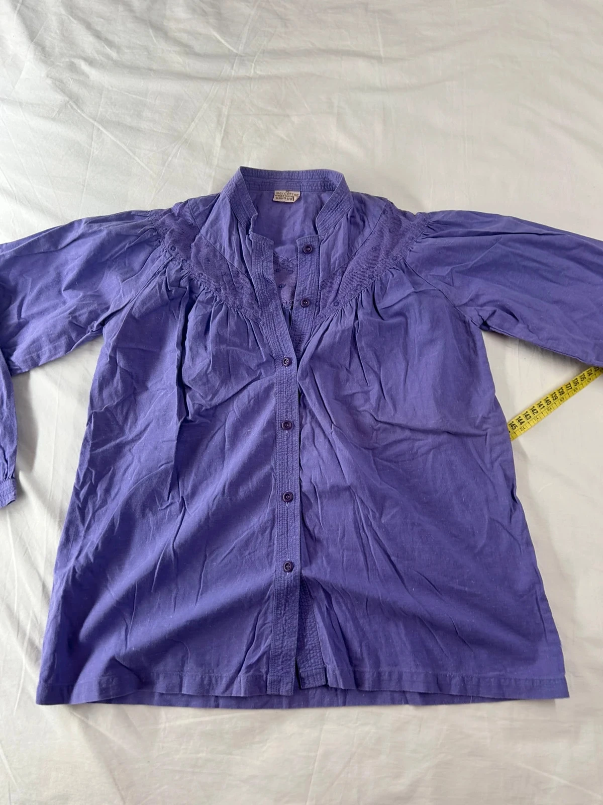 Paarse vintage blouse Lila – photo 2
